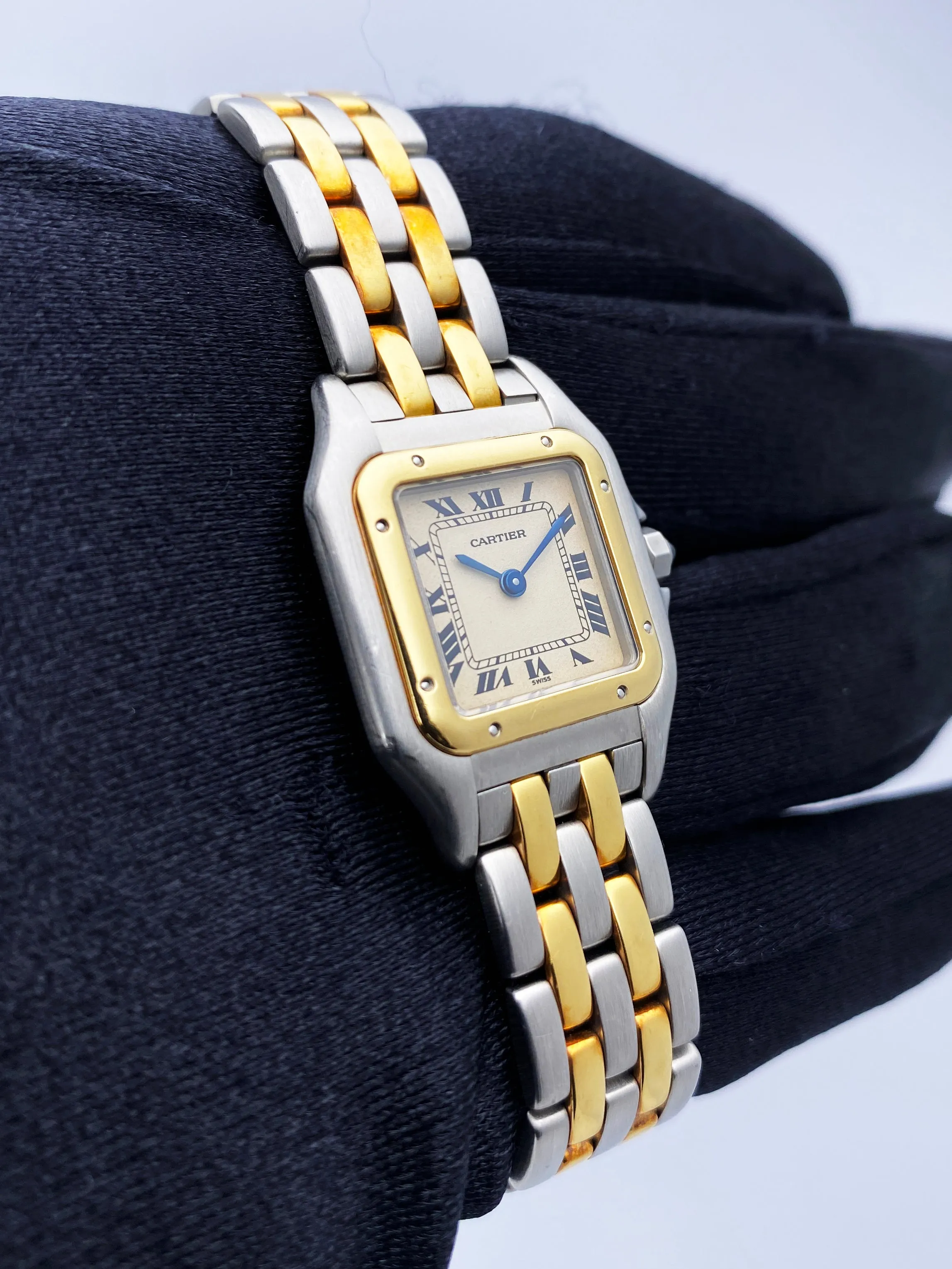 Cartier Panthere Two Rows Ladies Watch Box Papers