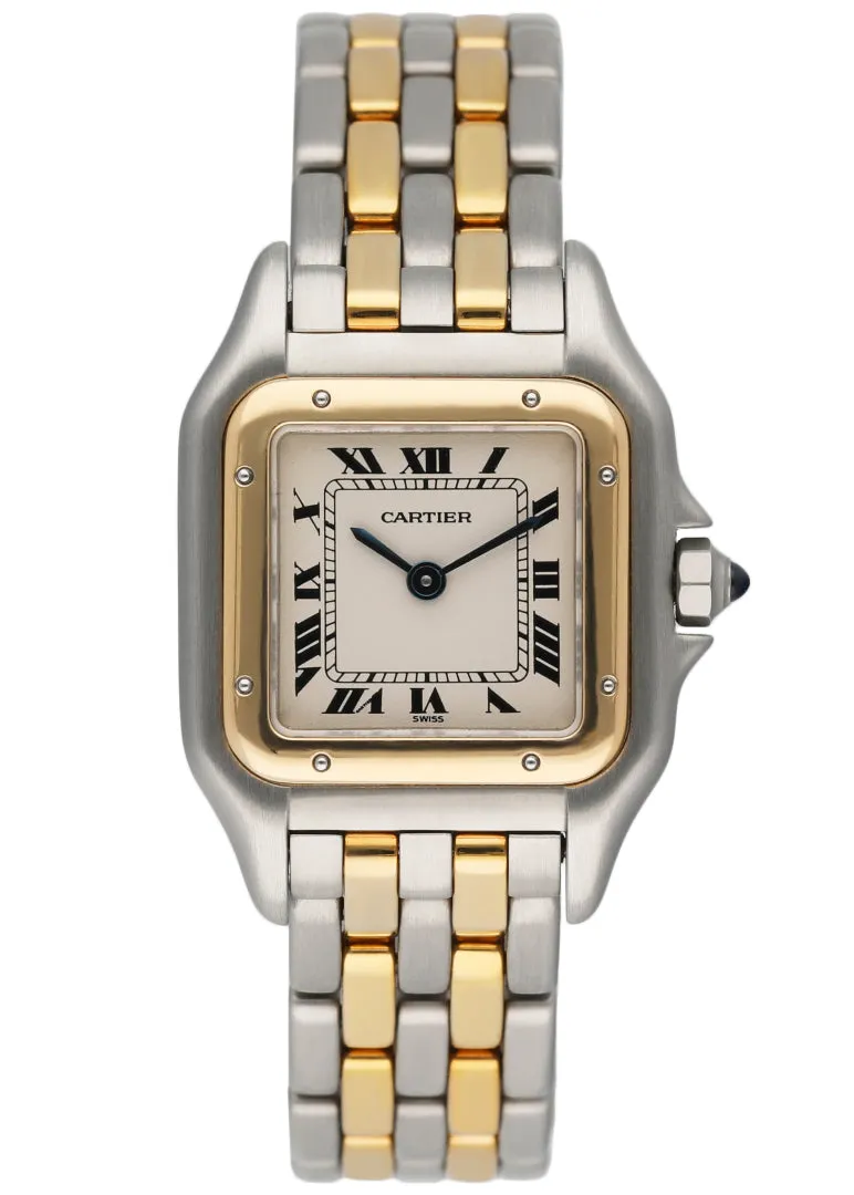 Cartier Panthere Two Rows Ladies Watch Box Papers