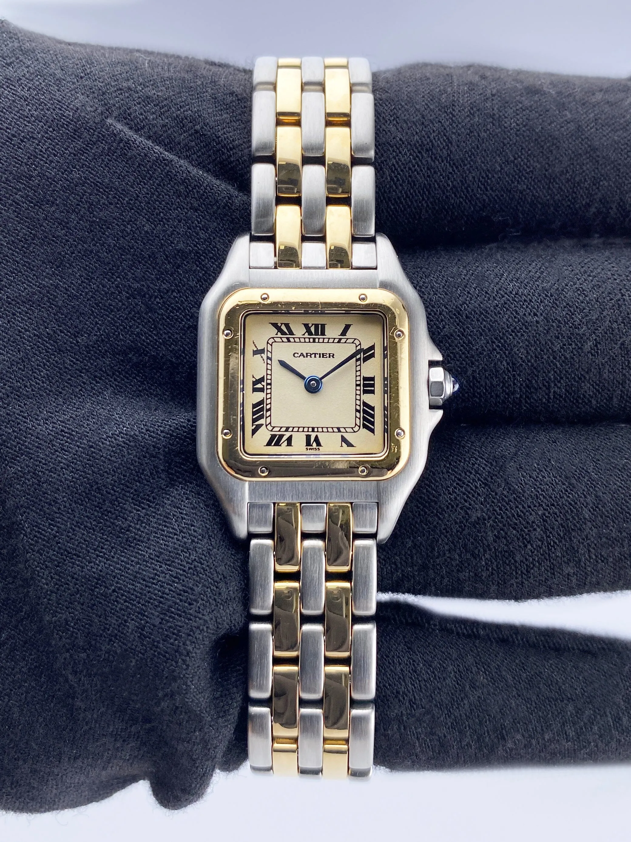 Cartier Panthere W25029B6 Two Rows Ladies Watch