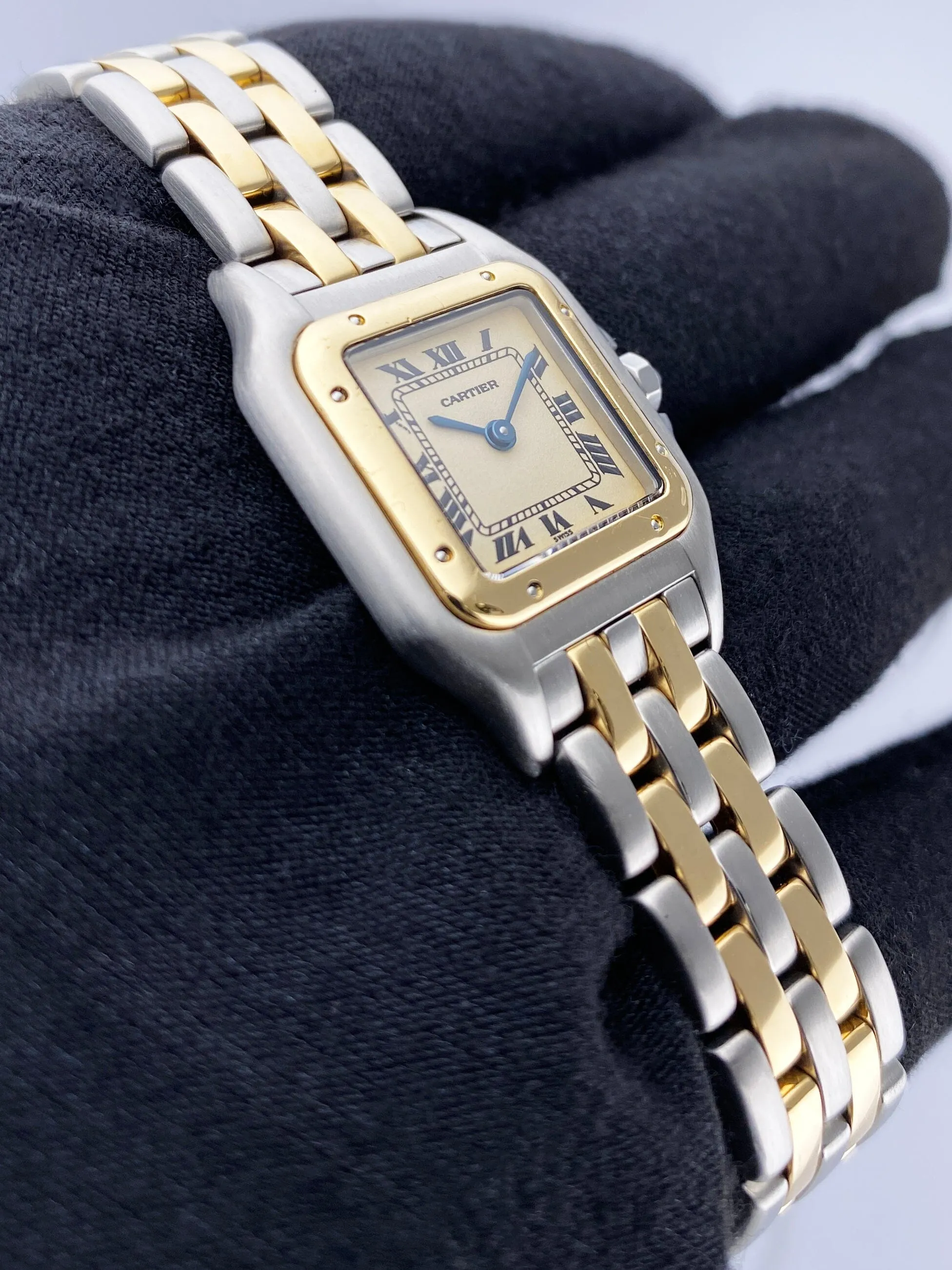 Cartier Panthere W25029B6 Two Rows Ladies Watch