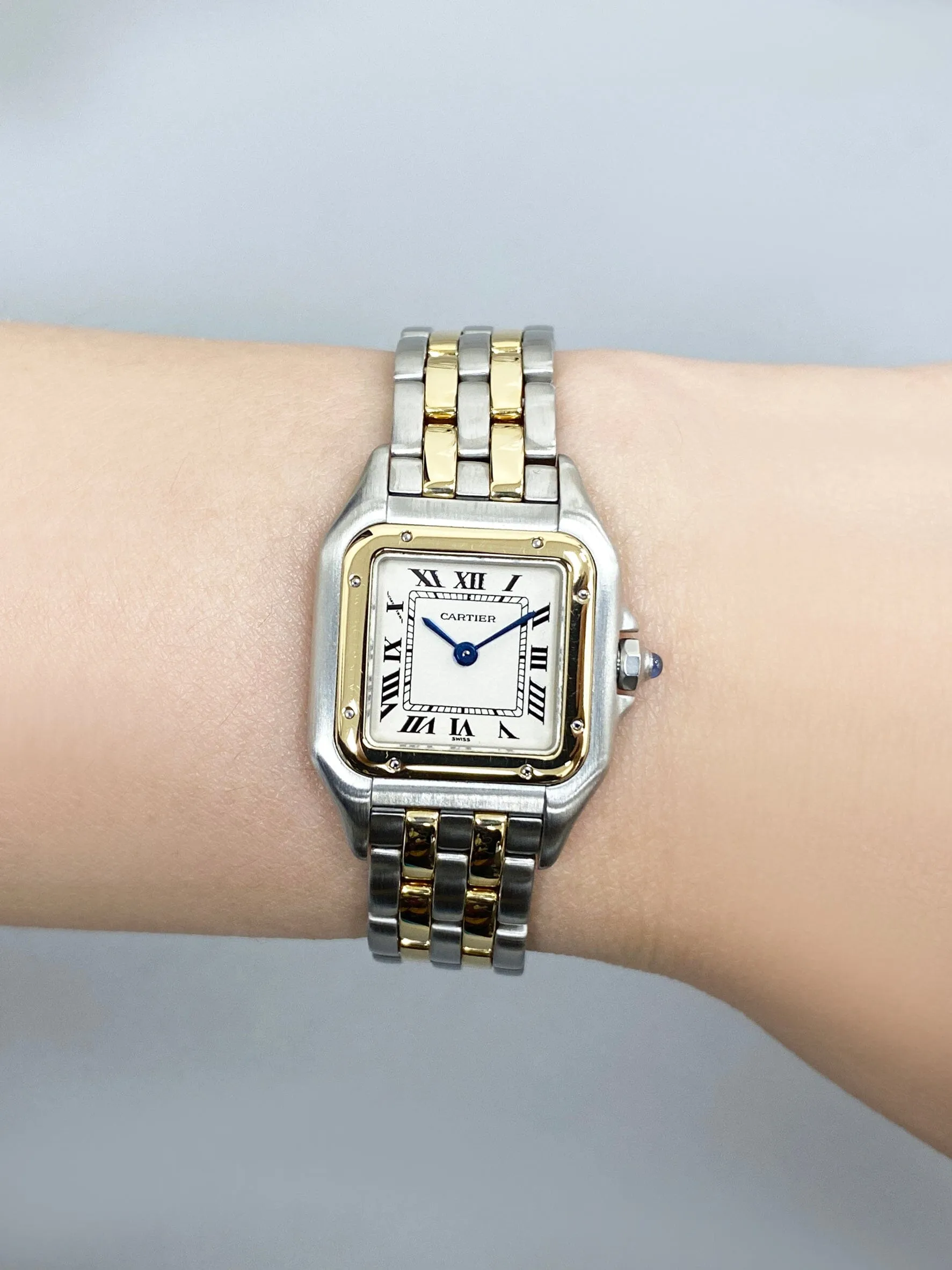 Cartier Panthère W25029B6 Off-White Dial Ladies Watch
