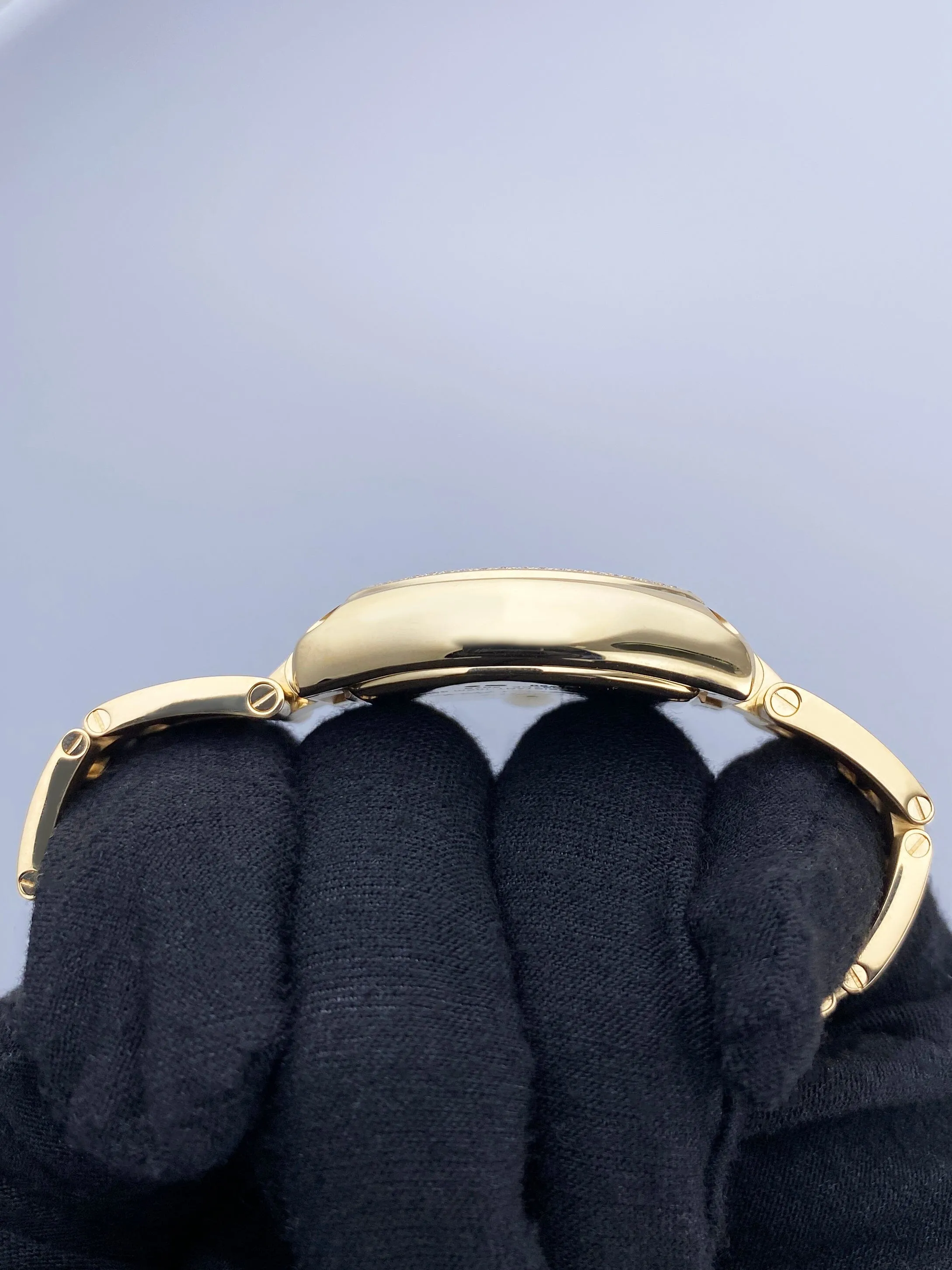 Cartier Roadster WE5001X1 Diamond Yellow Gold Ladies Watch