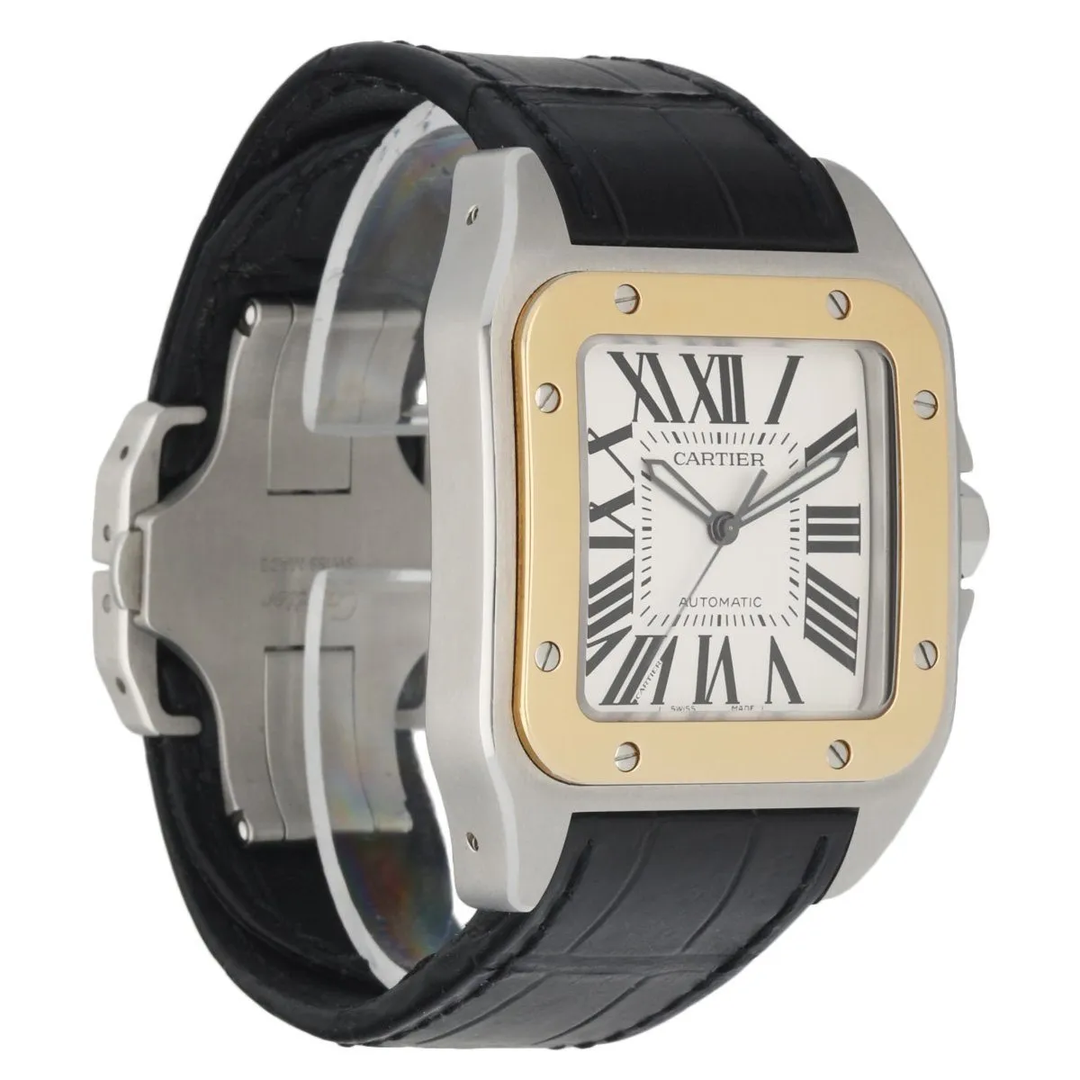 Cartier Santos 100 2656 Stainless Steel Automatic Men's Watch