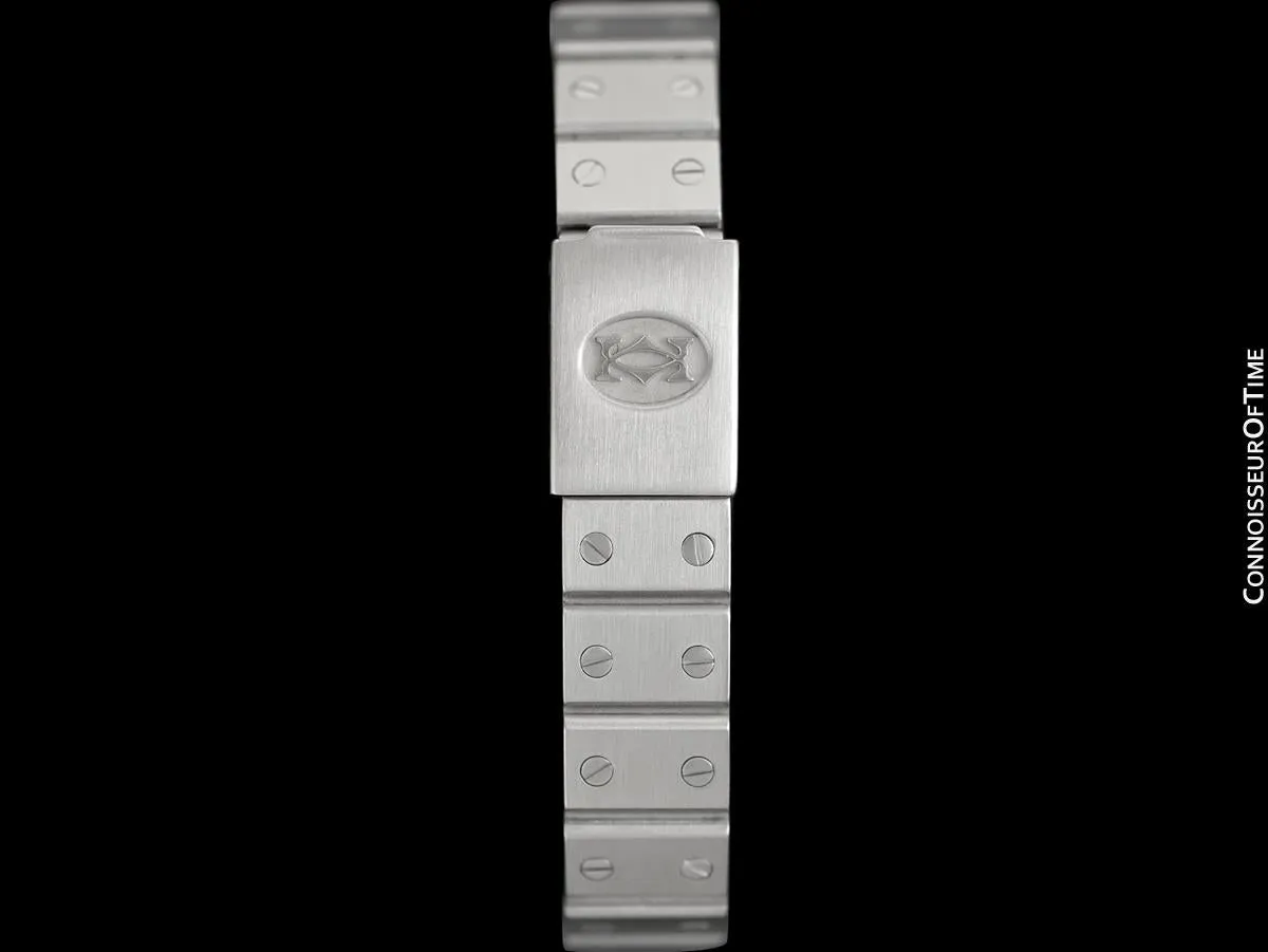 Cartier Santos Vendome Ladies Quartz Bracelet Watch - Stainless Steel