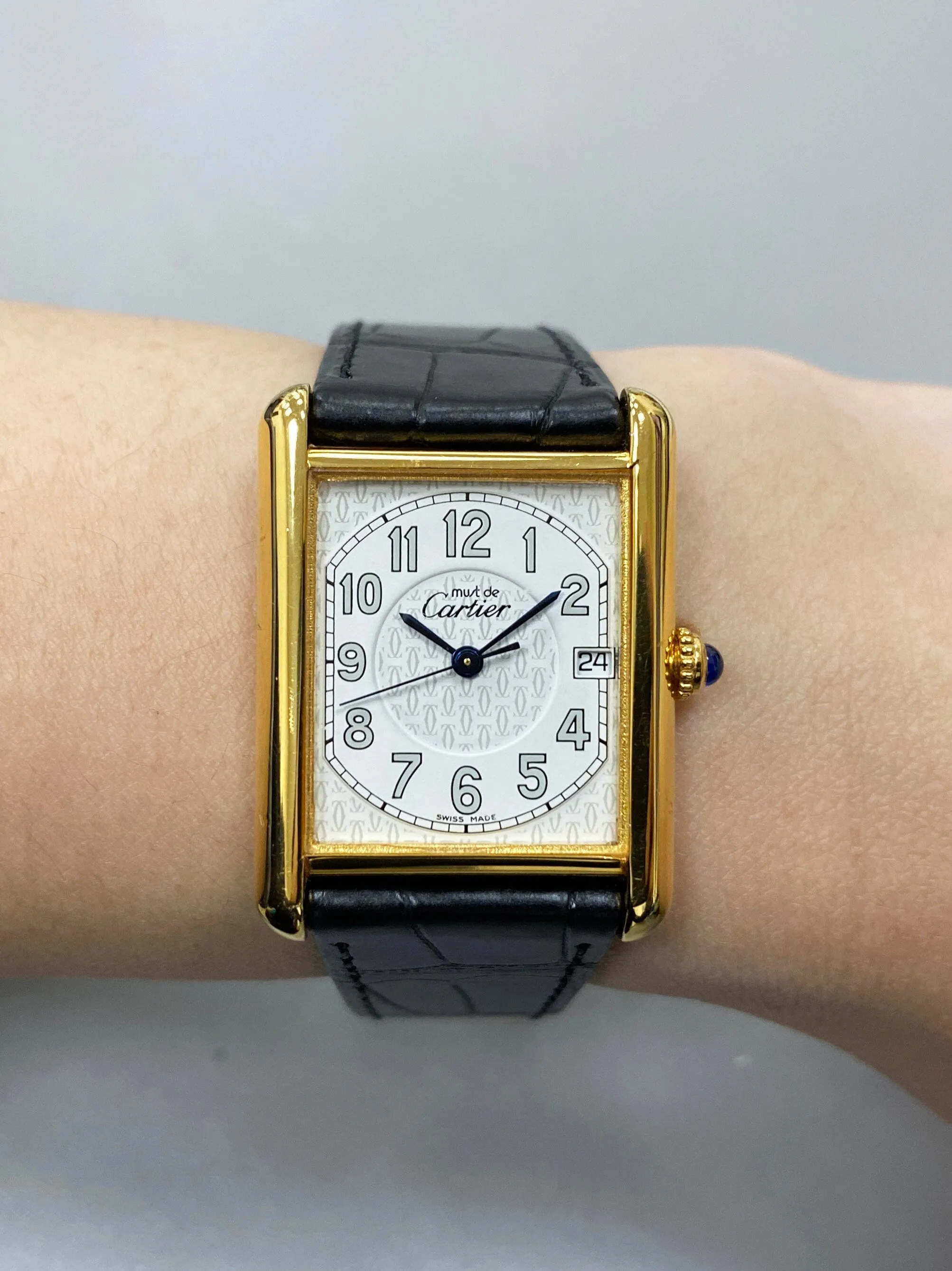 Cartier Tank Must W1013954 Argent Ladies Watch