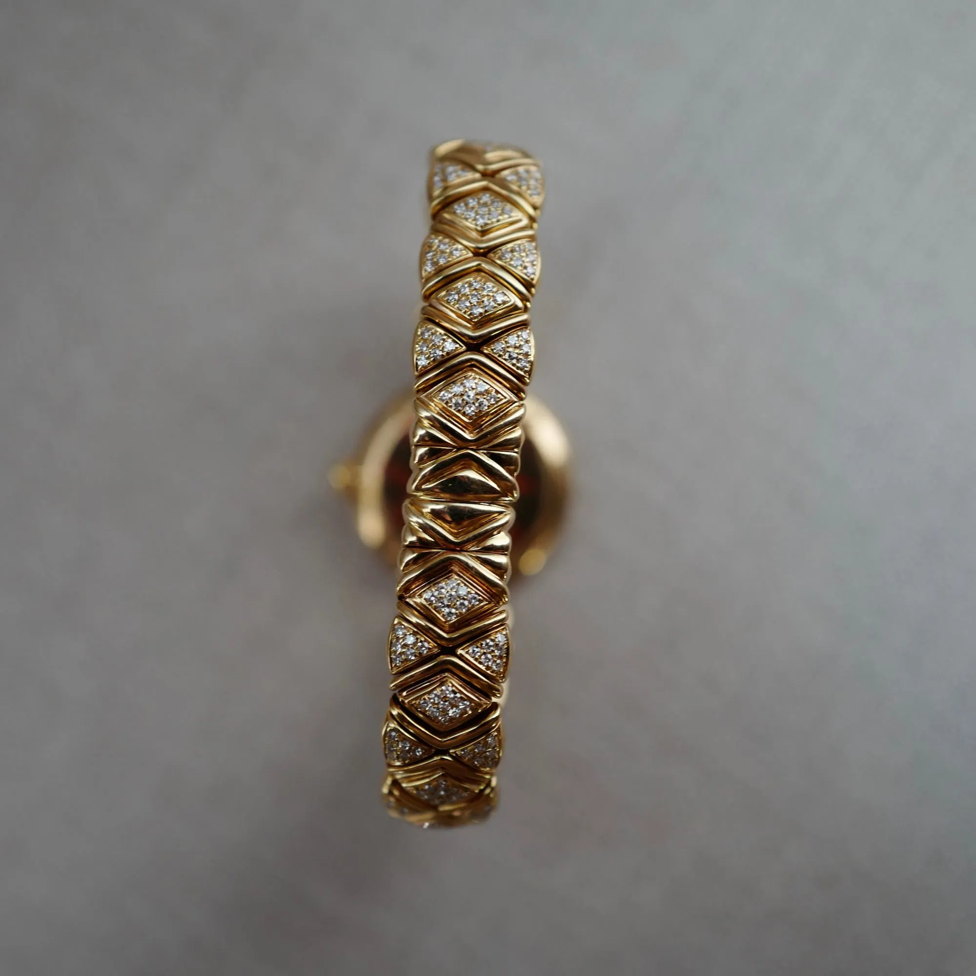Cartier Yellow Gold Colisee with Factory Original Diamonds