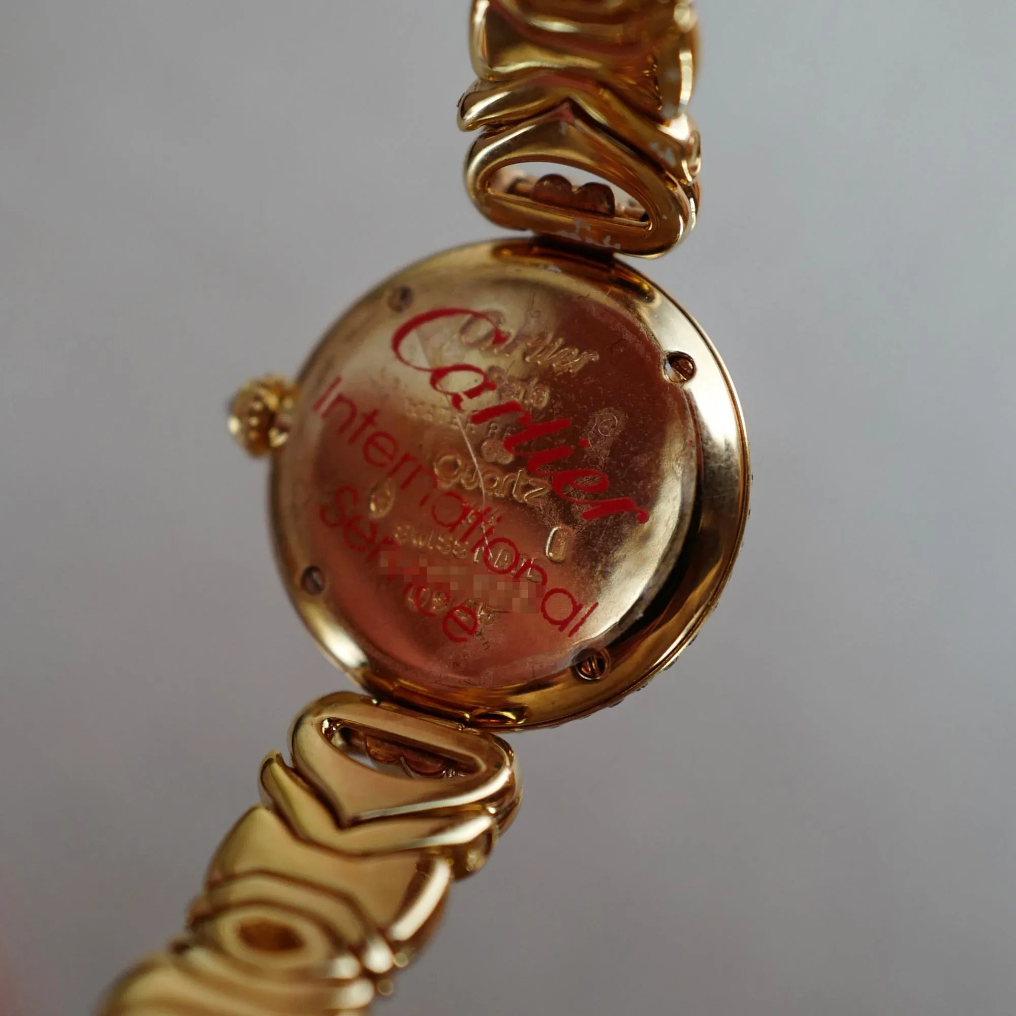 Cartier Yellow Gold Colisee with Factory Original Diamonds
