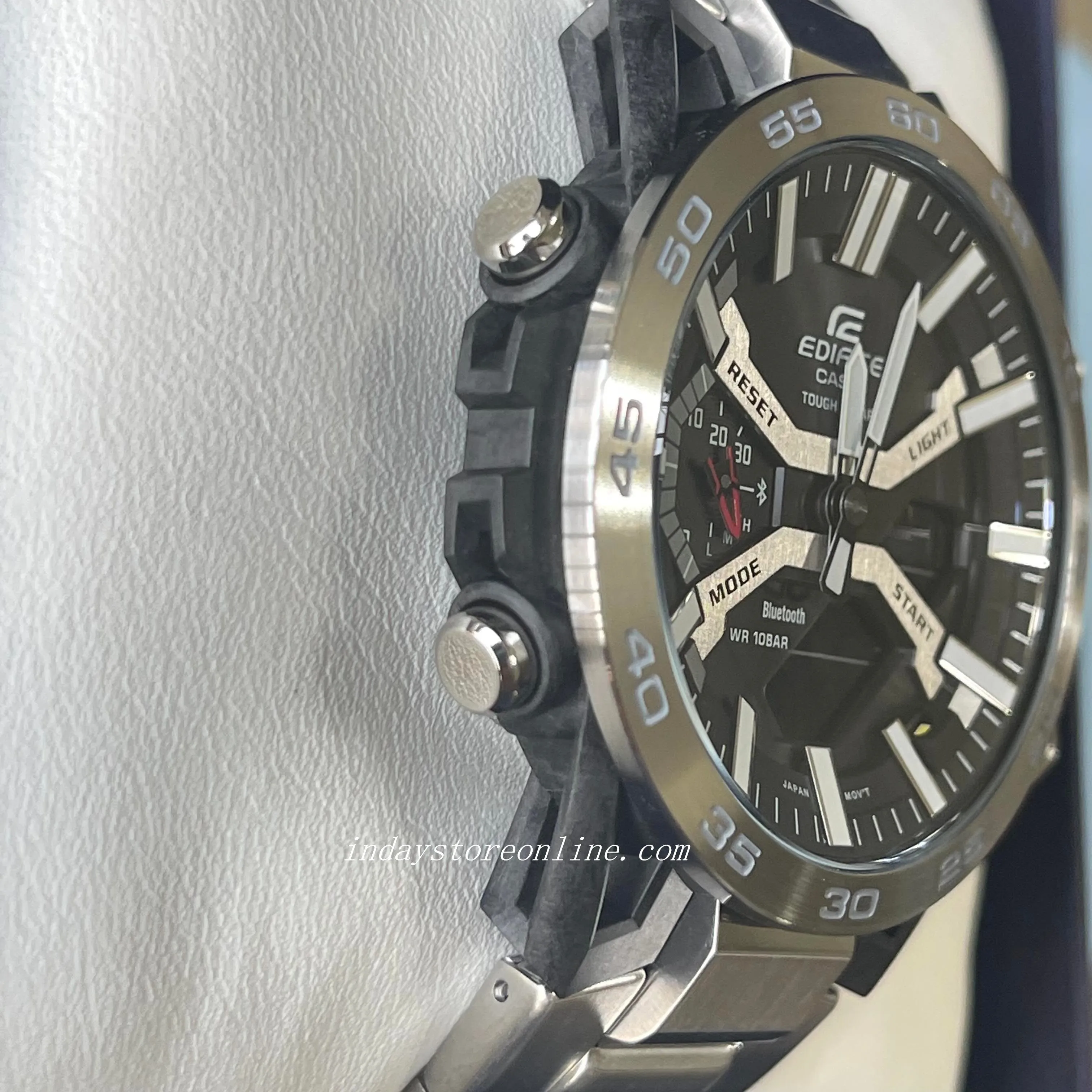 Casio Edifice Men's Watch ECB-2000D-1A Edifice Sospensione Mineral Glass Mobile link Bluetooth