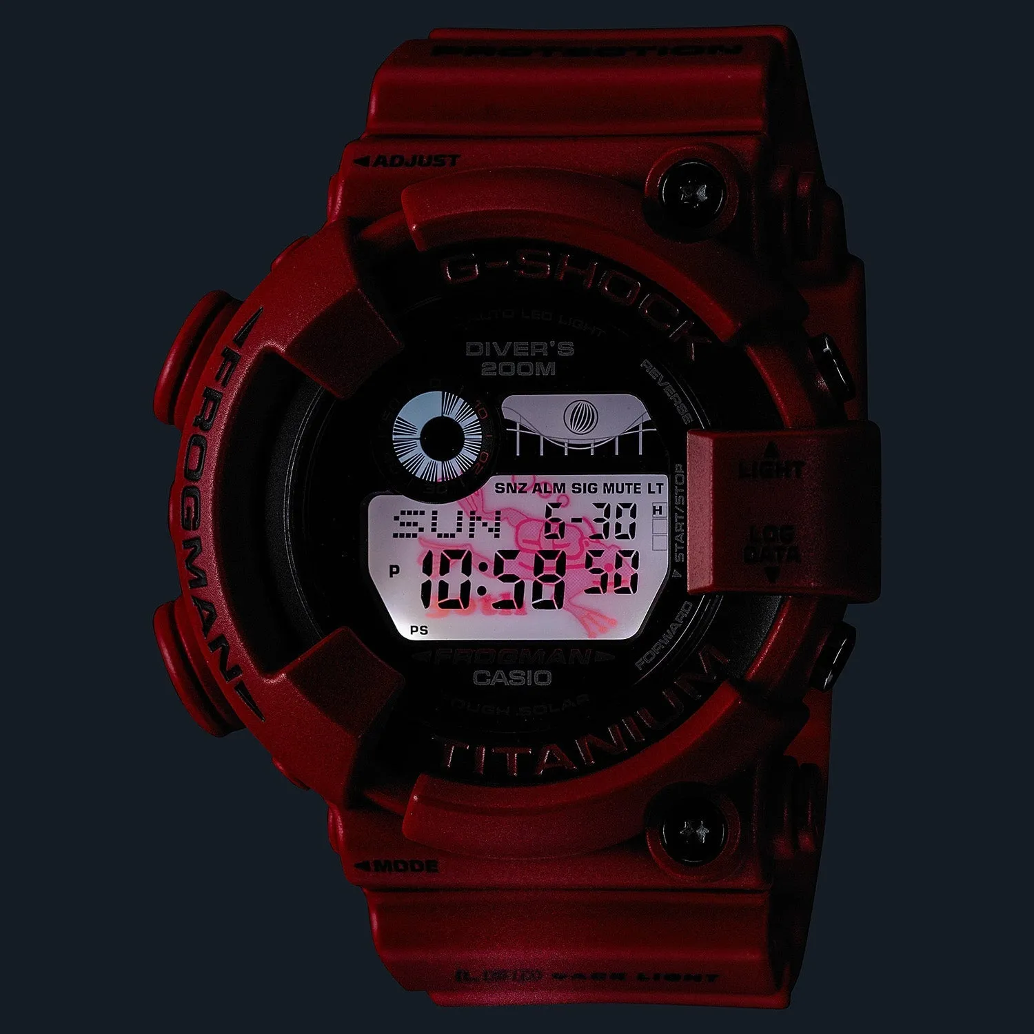 Casio G-Shock Frogman Red 30th Anniversary Limited Edition GW8230NT-4