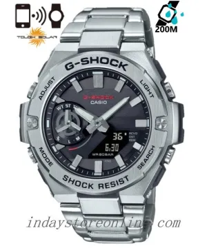 Casio G-Shock G-Steel Men's Watch GST-B500D-1A Analog-Digital G-Steel GST-B500 Series Carbon Core Guard structure Tough Solar (Solar powered)