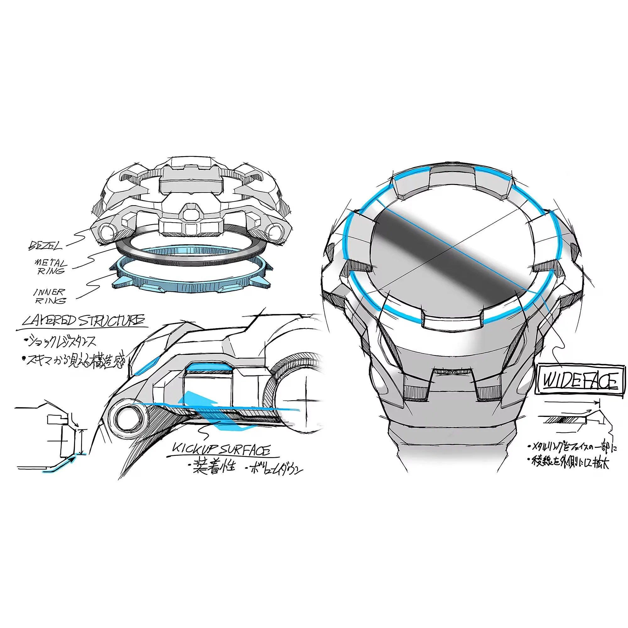 CASIO G-SHOCK GRB300-1A4 Gravity Master Black Solar Bluetooth Pilot Watch