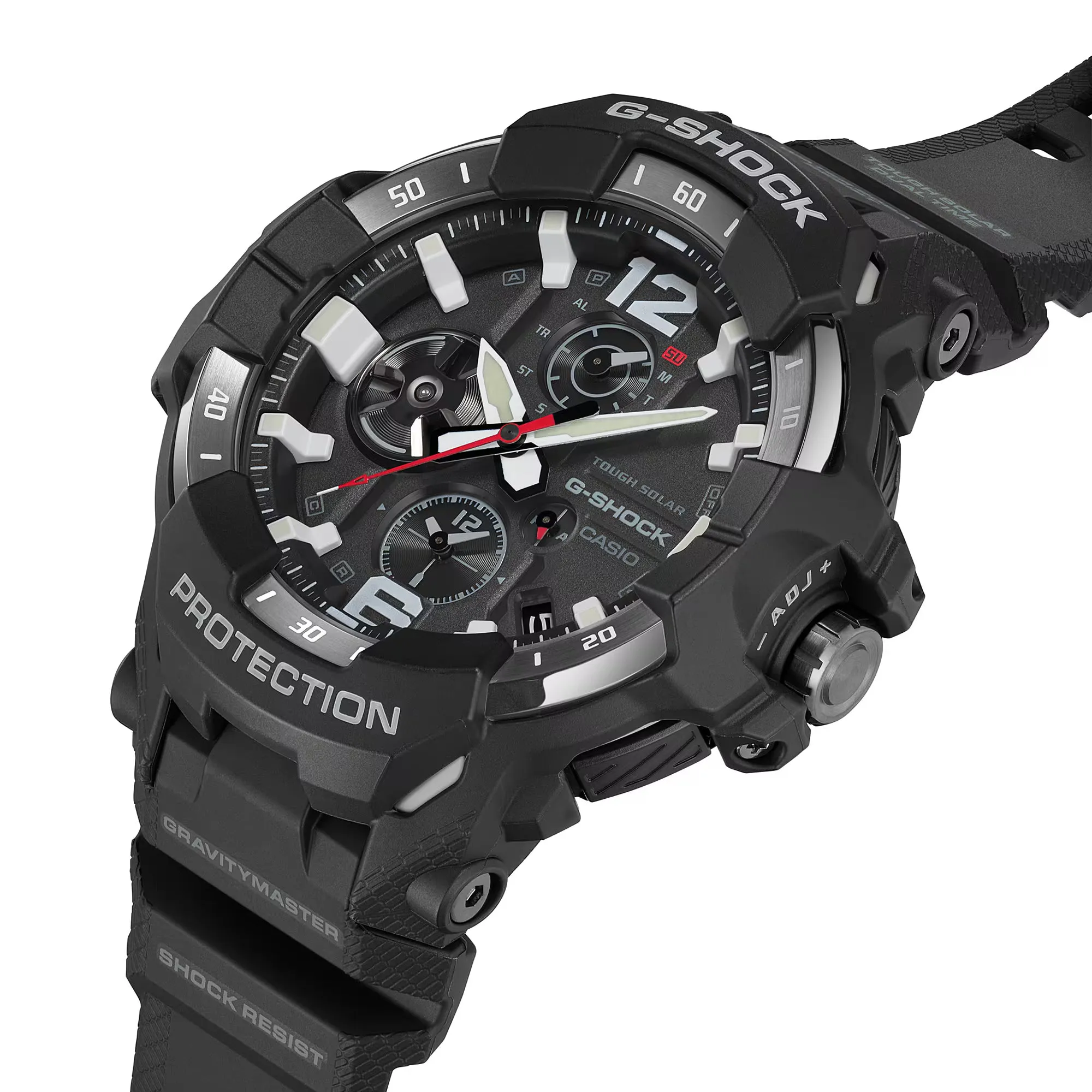 CASIO G-SHOCK GRB300-1A4 Gravity Master Black Solar Bluetooth Pilot Watch