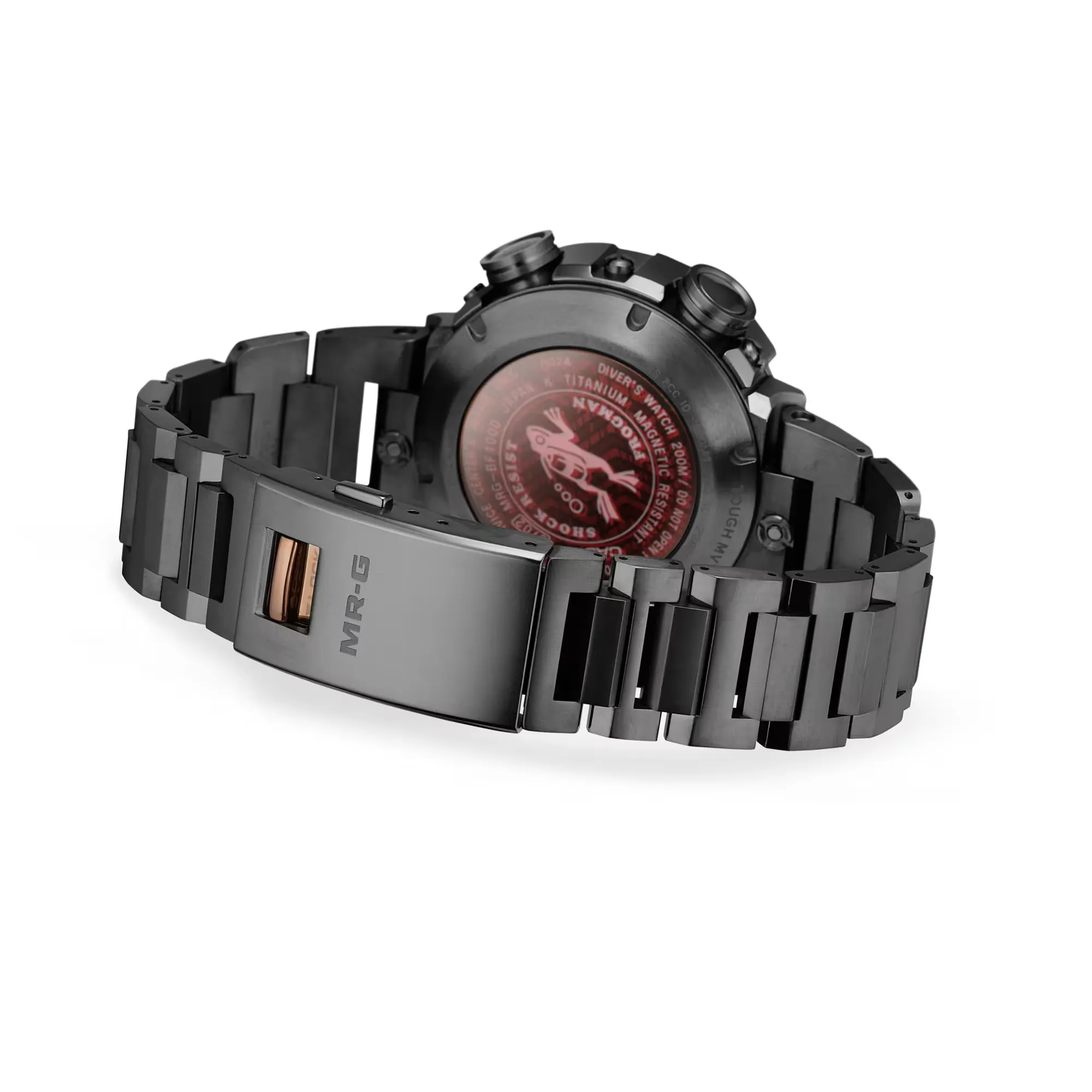 Casio G-Shock Master of G MR-G Titanium Analog Frogman ISO 200M Diver MRG-BF1000B-1A