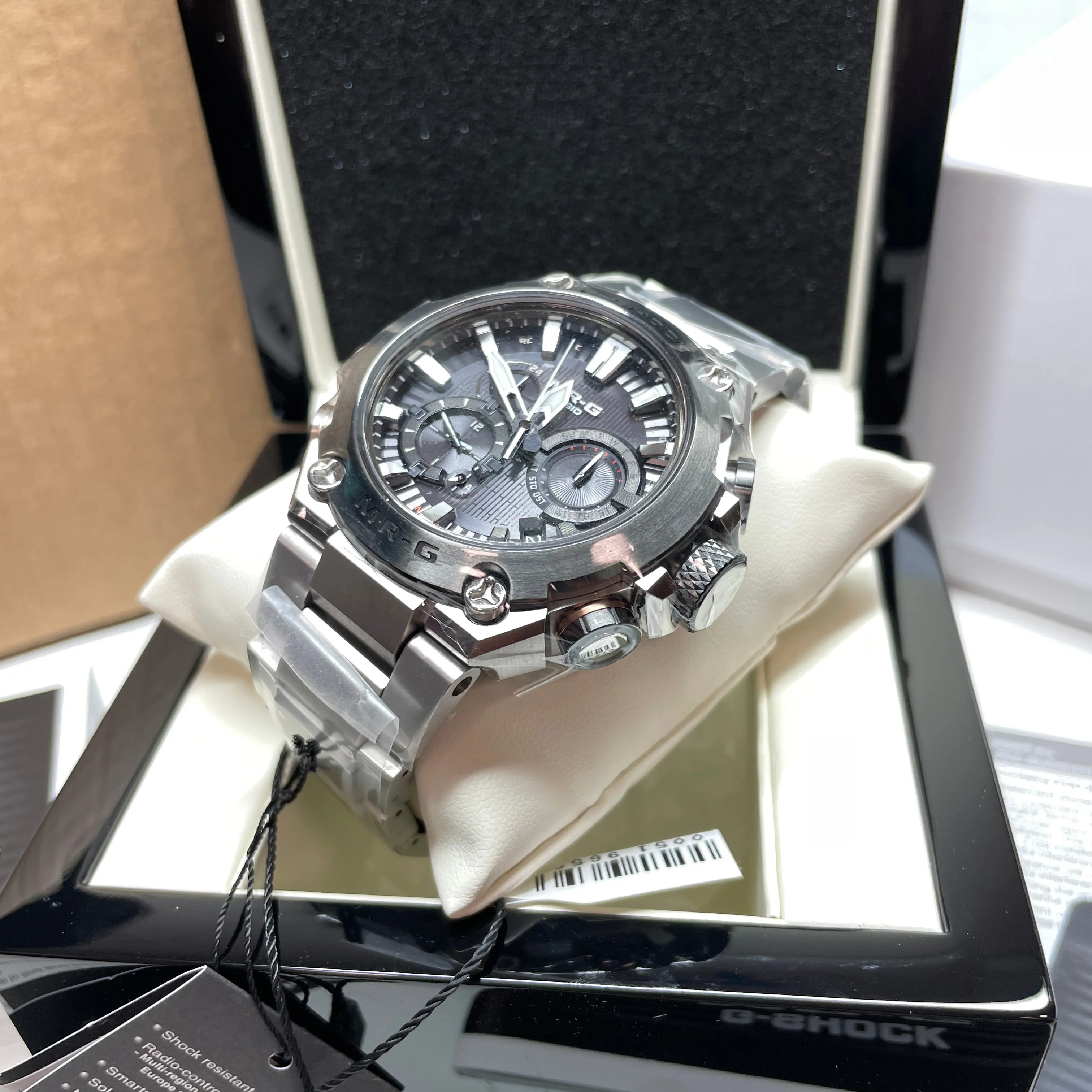 Casio G-Shock MR-G GPS Black Titanium Limited Edition Watch MRGB2000D-1A