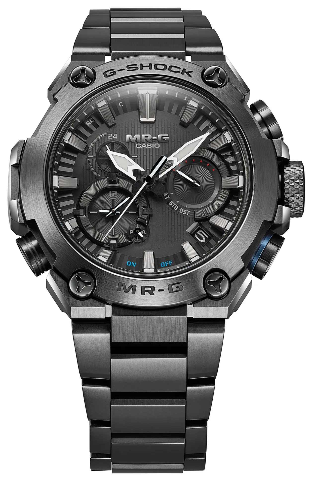 Casio G-Shock MR-G Titanium Bluetooth Smartphone Link Tough Solar MRG-B2000B-1A1