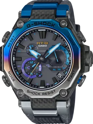 Casio G-Shock MT-G Tough Solar Blue-Silver IP Storm Chaser Special MTG-B2000YST-1A