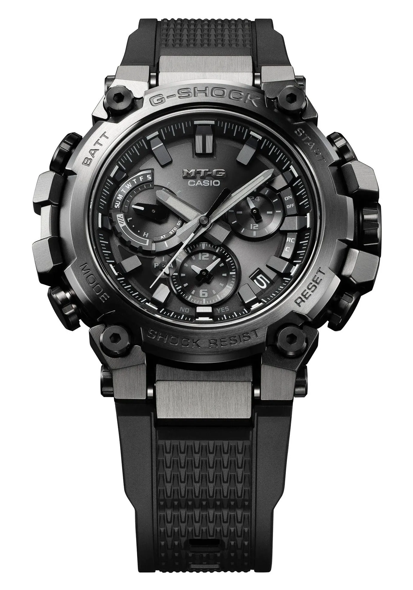 Casio G-Shock MT-G Tough Solar Smartphone Link Black-Grey MTG-B3000B-1A