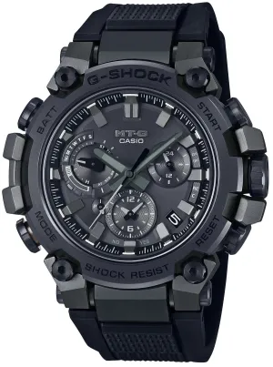Casio G-Shock MT-G Tough Solar Smartphone Link Black-Grey MTG-B3000B-1A