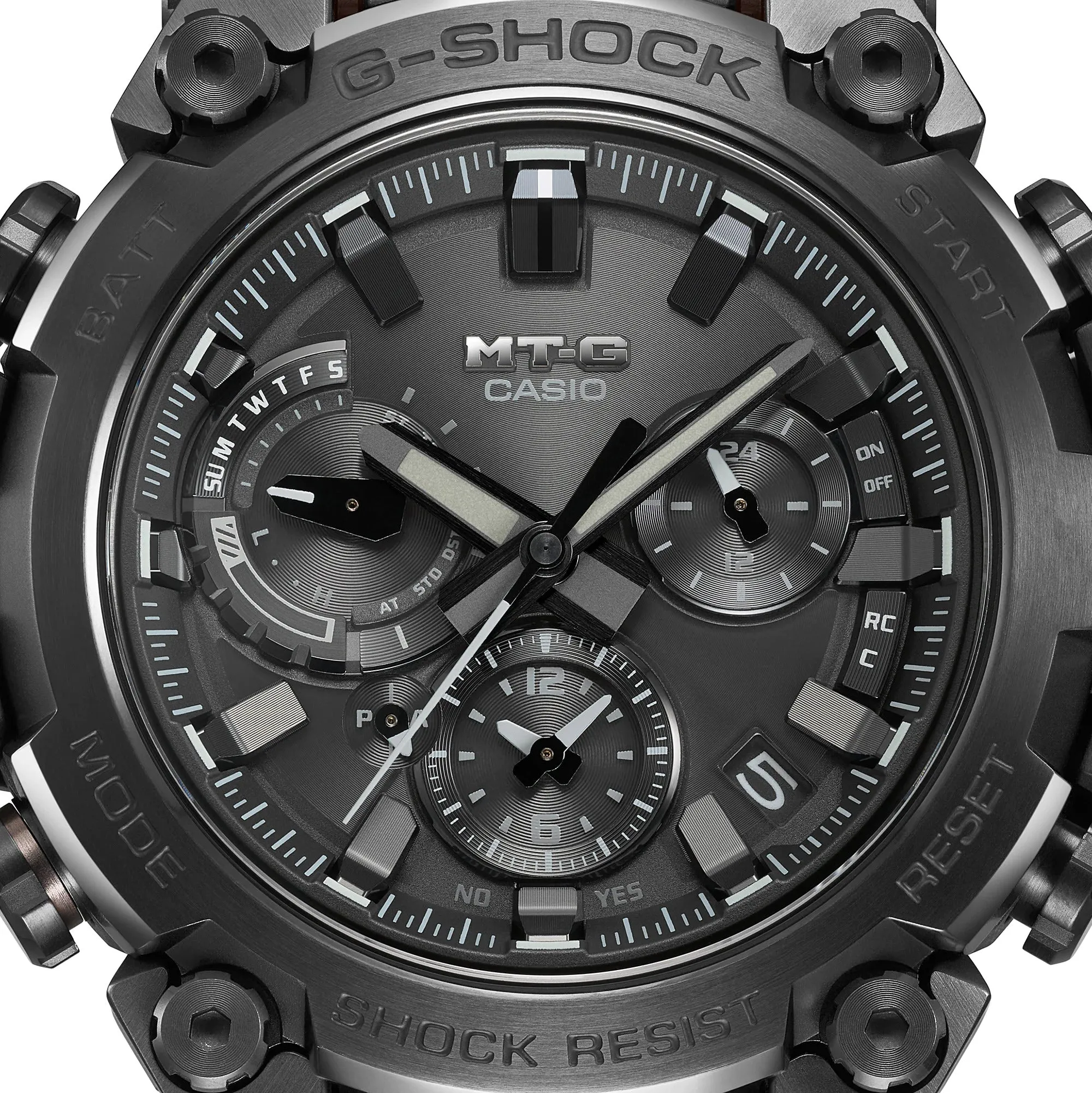 Casio G-Shock MT-G Tough Solar Smartphone Link Black-Grey MTG-B3000B-1A