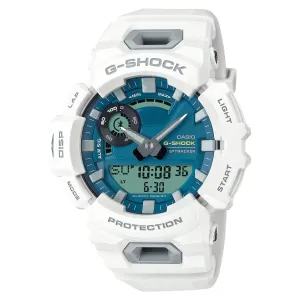 Casio G-Shock StepTracker Analog-Digital Blue White Watch GBA900CB-7A