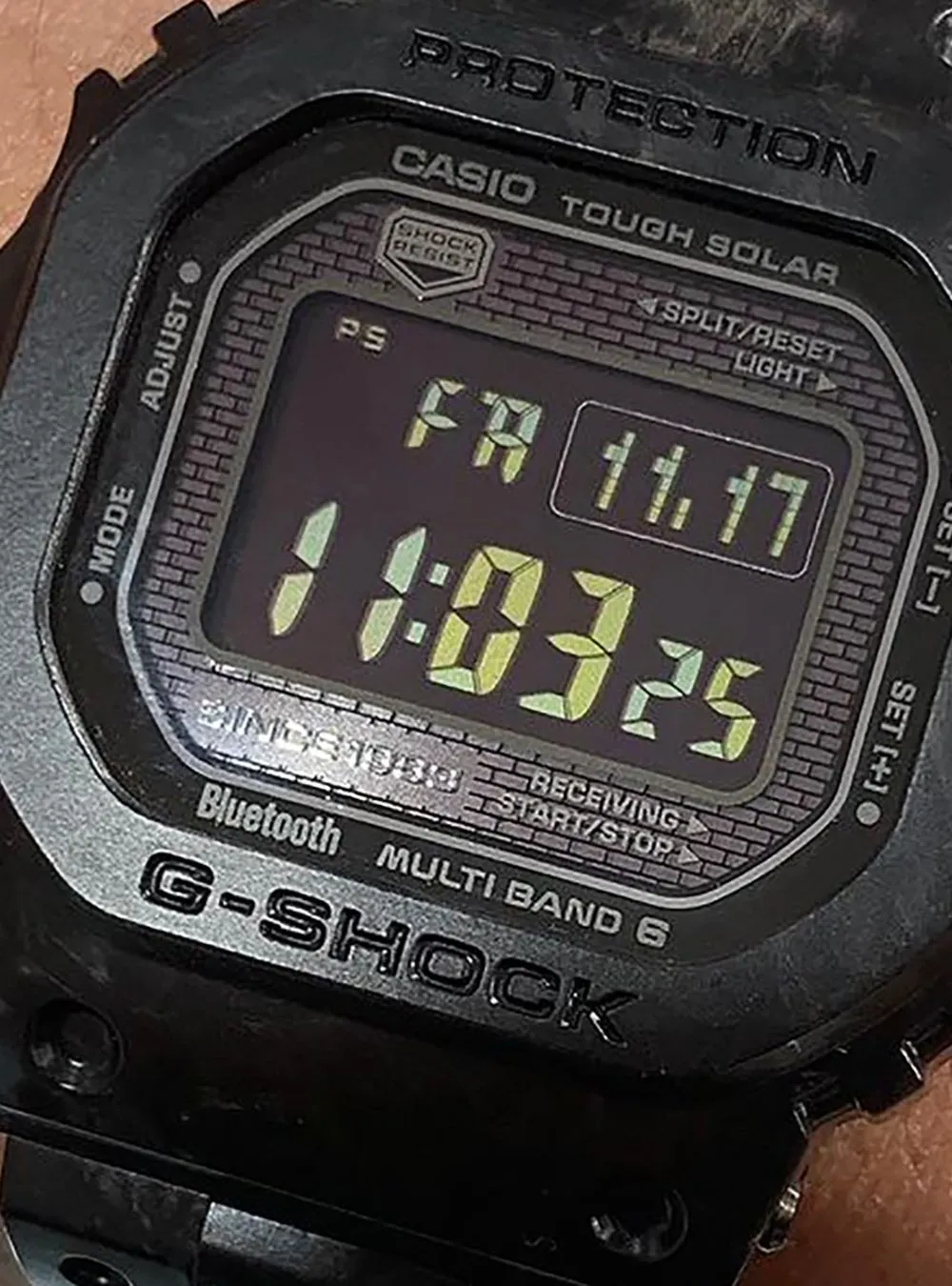 CASIO WATCH G-SHOCK 40TH ANNIVERSARY MULTIPLEX CARBON EDITION DIGITAL 5000 SERIES GCW-B5000UN MADE IN JAPAN JDM