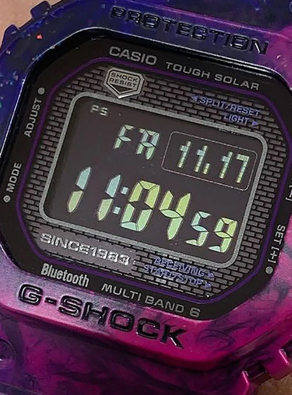 CASIO WATCH G-SHOCK 40TH ANNIVERSARY MULTIPLEX CARBON EDITION DIGITAL 5000 SERIES GCW-B5000UN MADE IN JAPAN JDM