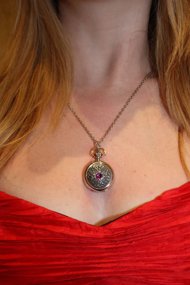 Celtic Knot Pendant Watch
