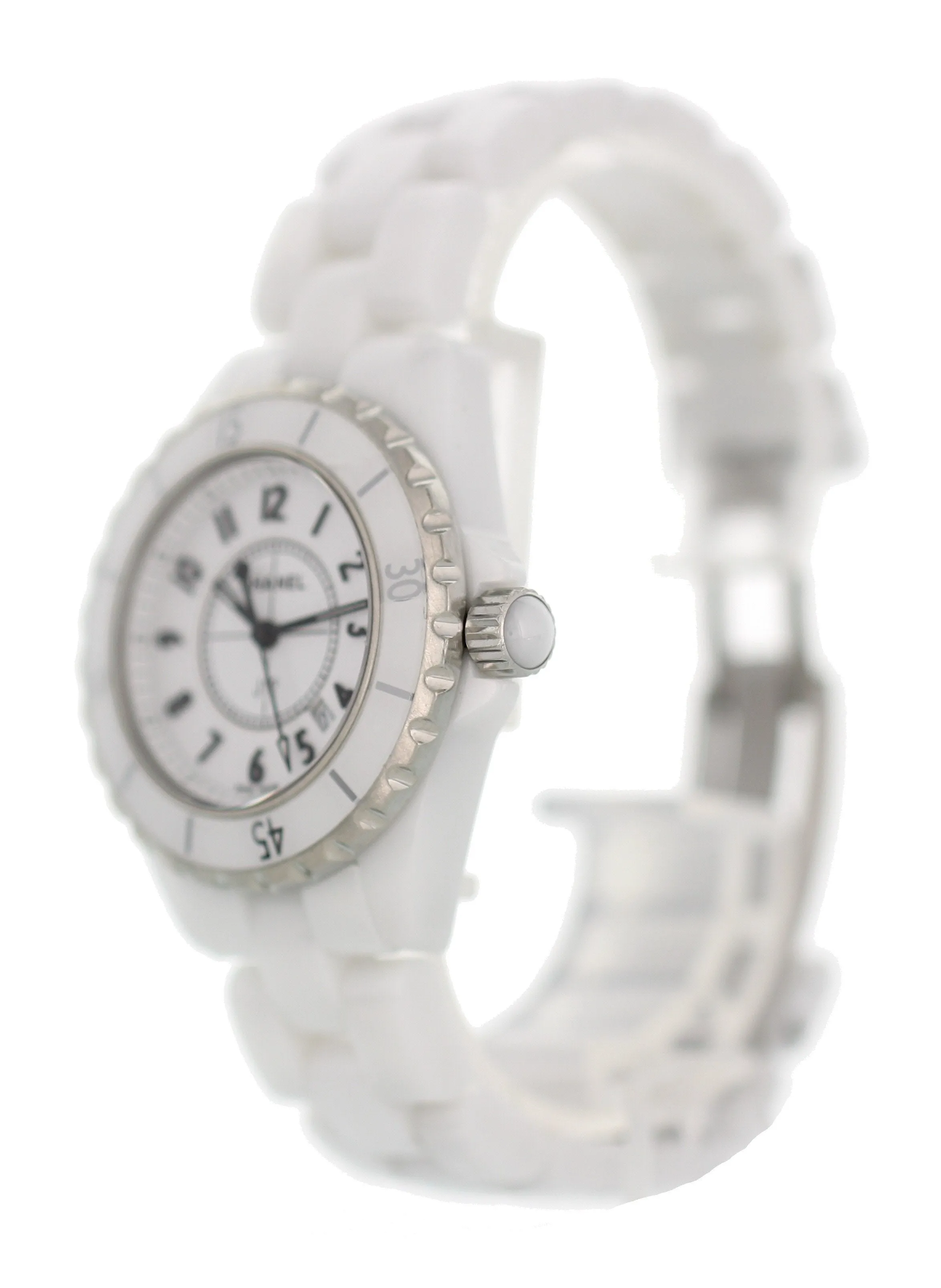 Chanel J12 H0968 White Ceramic Quartz Watch