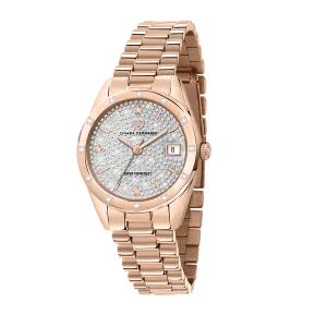 Chiara Ferragni Everyday Rose Gold Glitter 32mm Watch