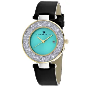Christian Van Sant Women's Dazzle Blue Dial Watch - CV1225