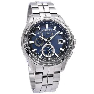 CITIZEN ATTESA AT9090-53L Eco-drive Radio Solar Men's Watch From Japan