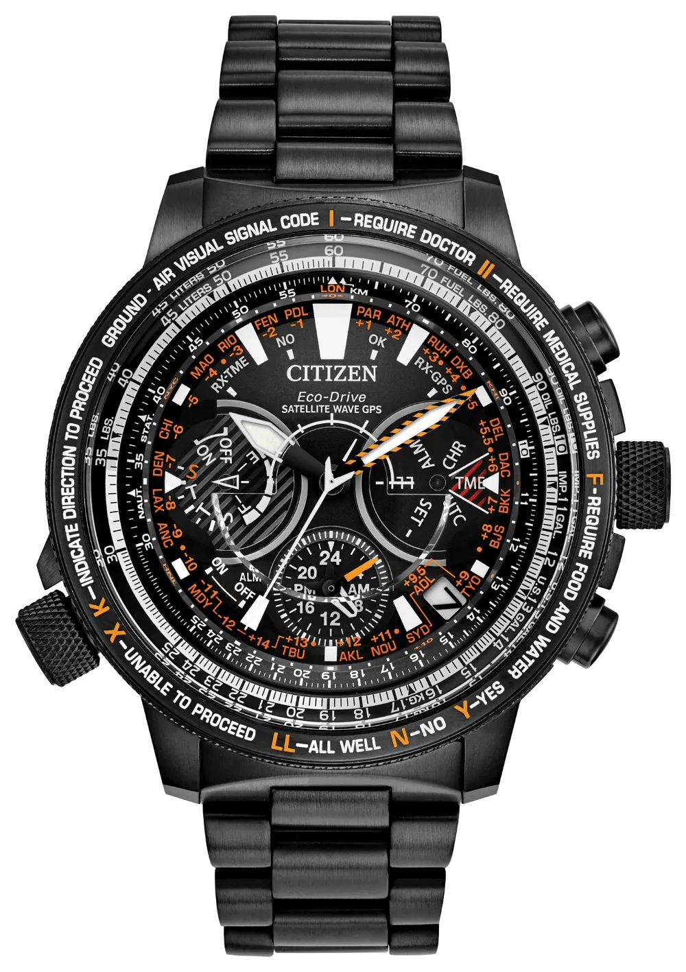 Citizen Eco Drive Promaster 30Th Anniversary Satellite Wave Limited Edition Men's Watch CC7015-55E