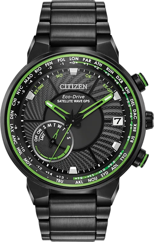 Citizen Eco Drive Satellite Wave Gps Freedom Men's Watch CC3035-50E