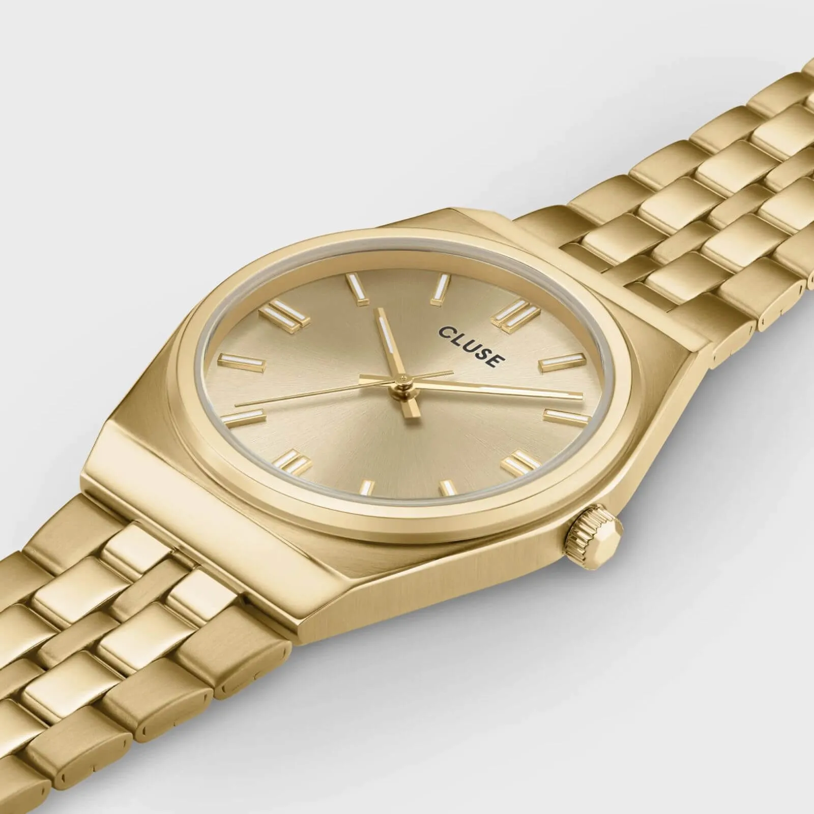 Cluse Retro 70s Gold Watch - Gold