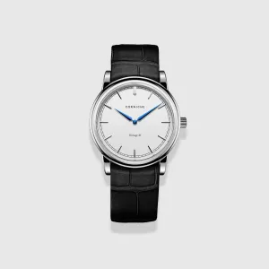 CORNICHE Heritage 36 Steel with White Dial