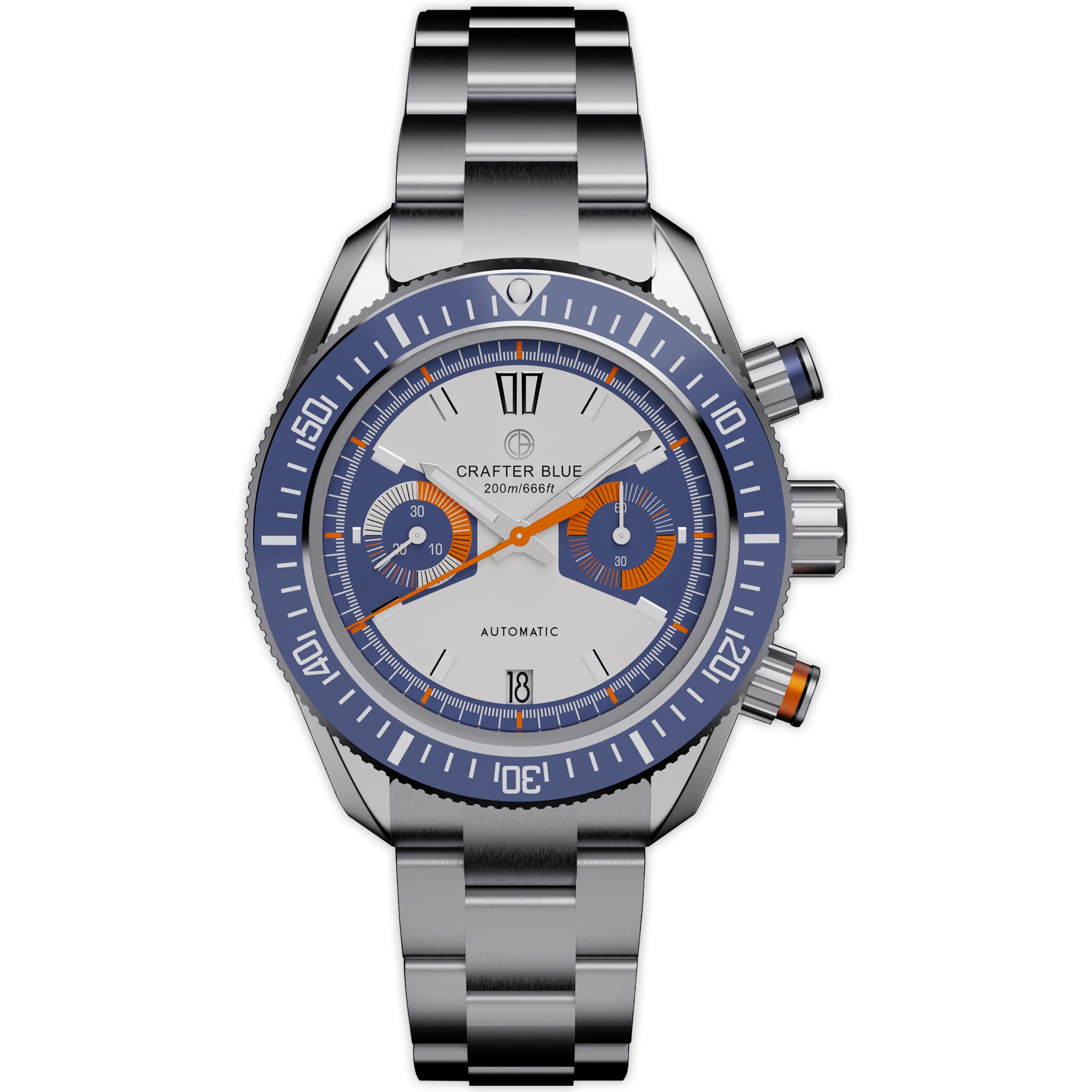 CRAFTER BLUE HYPERION OCEAN CHRONOGRAPH HOCSS002.M.R.CM (Discontinued)