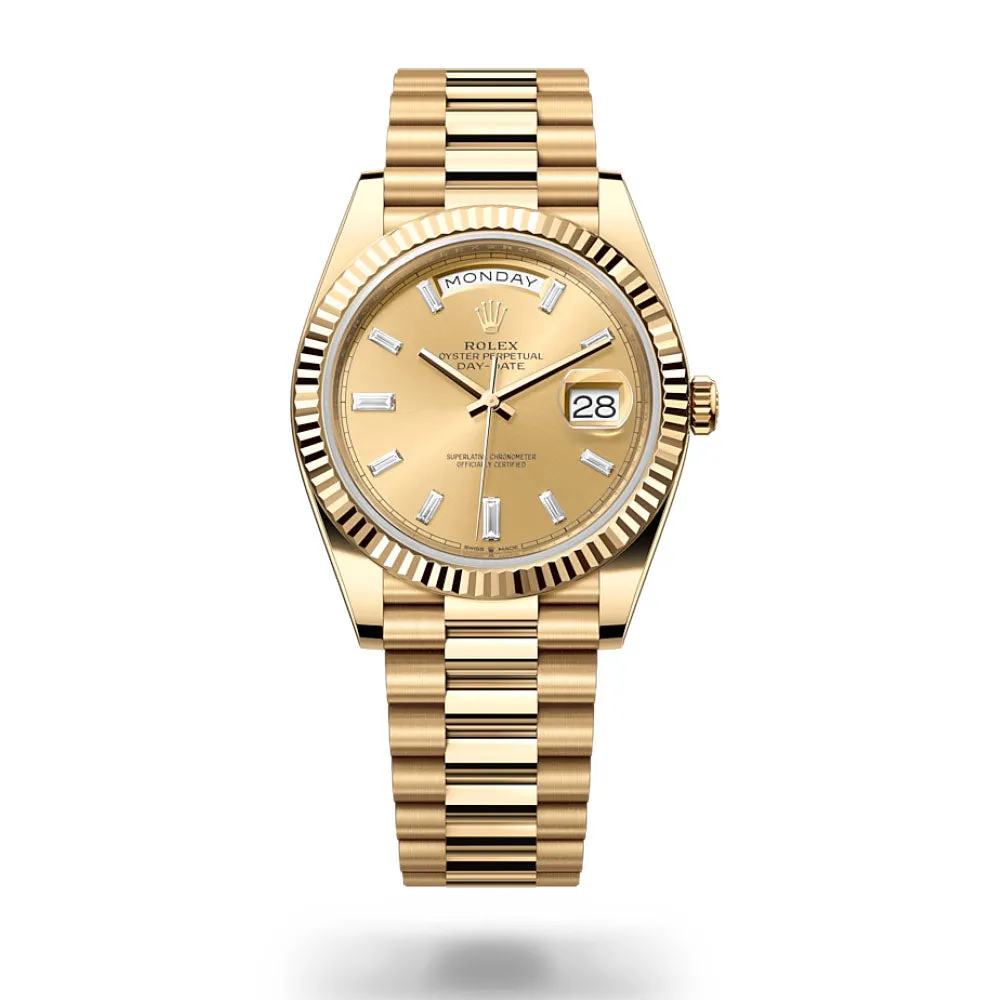 Day-Date 40 Oyster, 40 mm, Yellow Gold