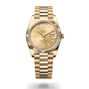 Day-Date 40 Oyster, 40 mm, Yellow Gold