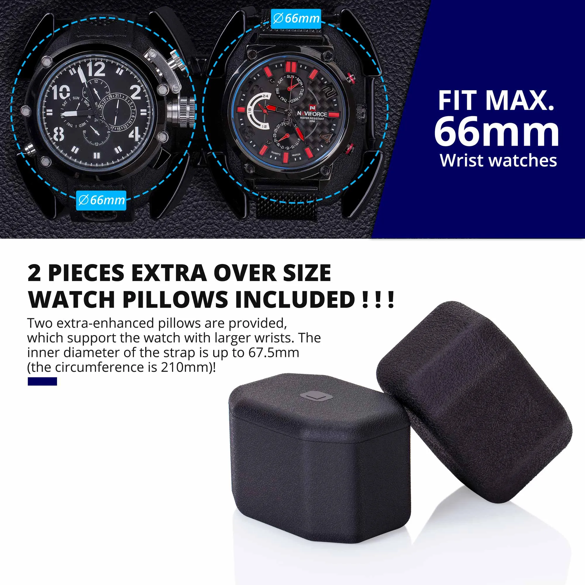 Double Automatic Wooden Watch Winder