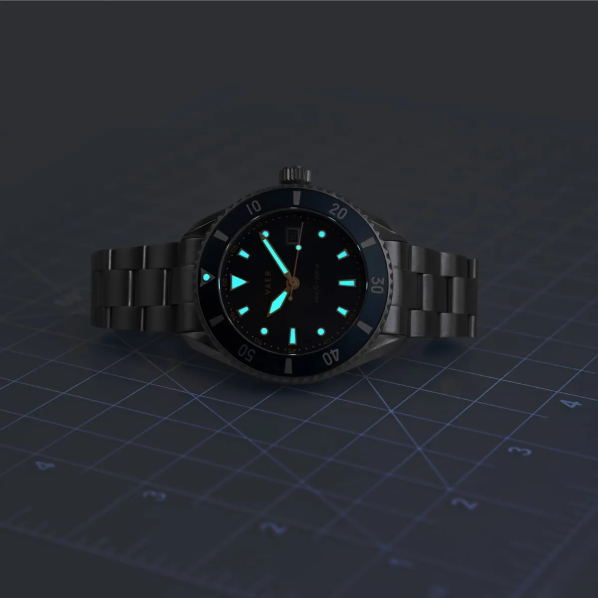 DS4 Meridian Navy - Solar 42mm