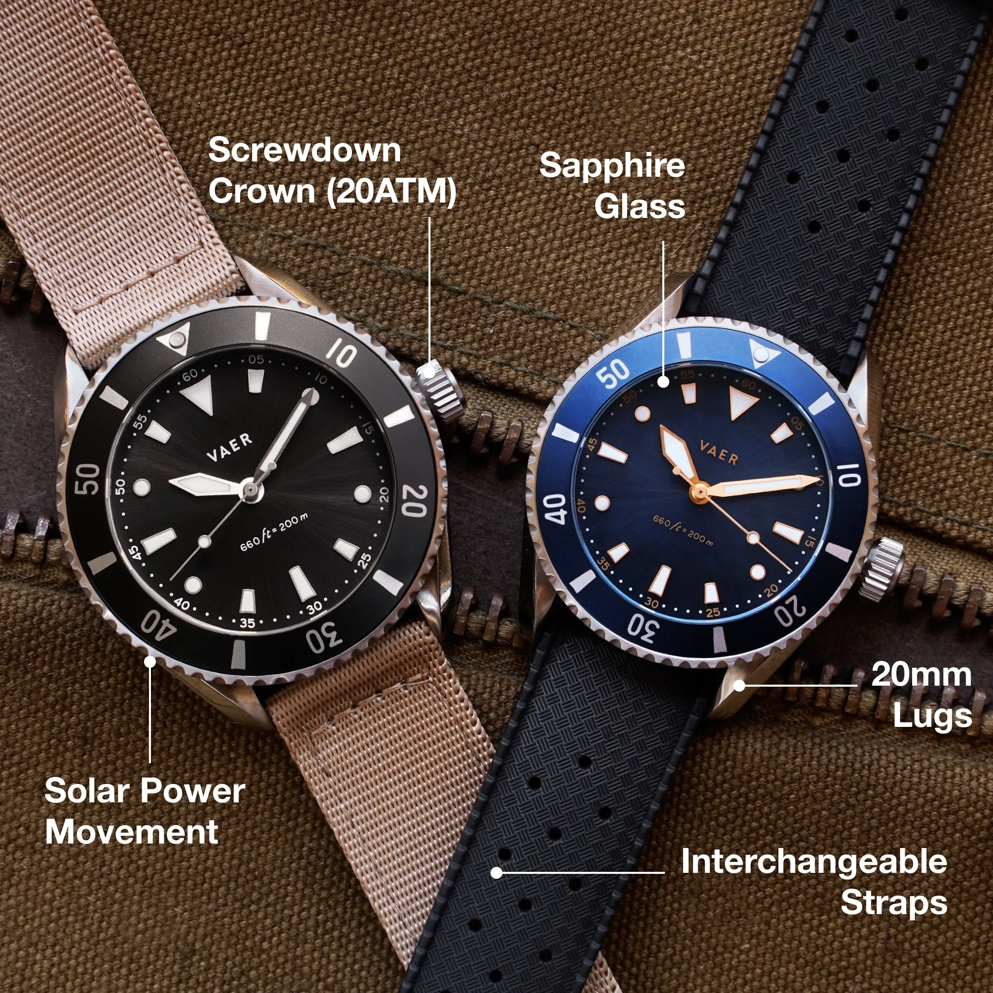 DS4 Meridian Navy - Solar 42mm