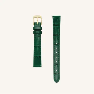 Emerald Leather Strap