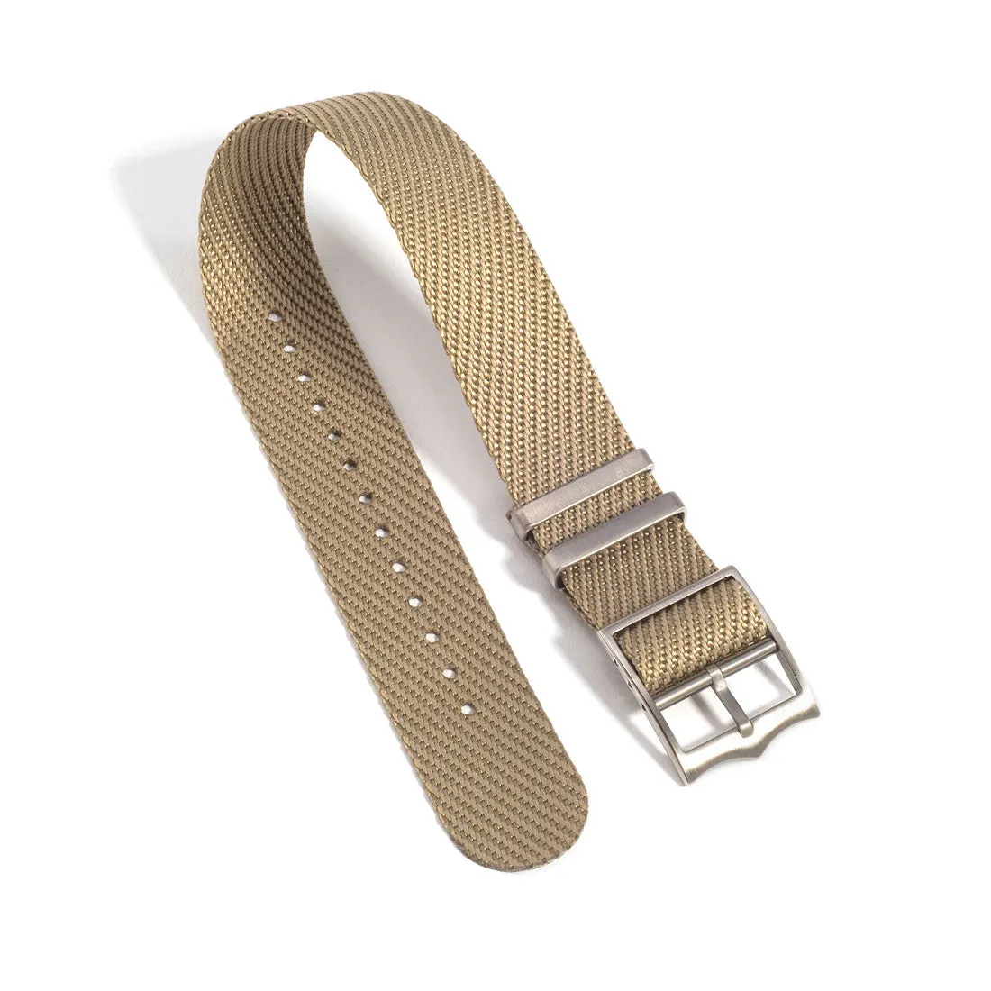 Everest Khaki Single Pass Nylon Watch Band