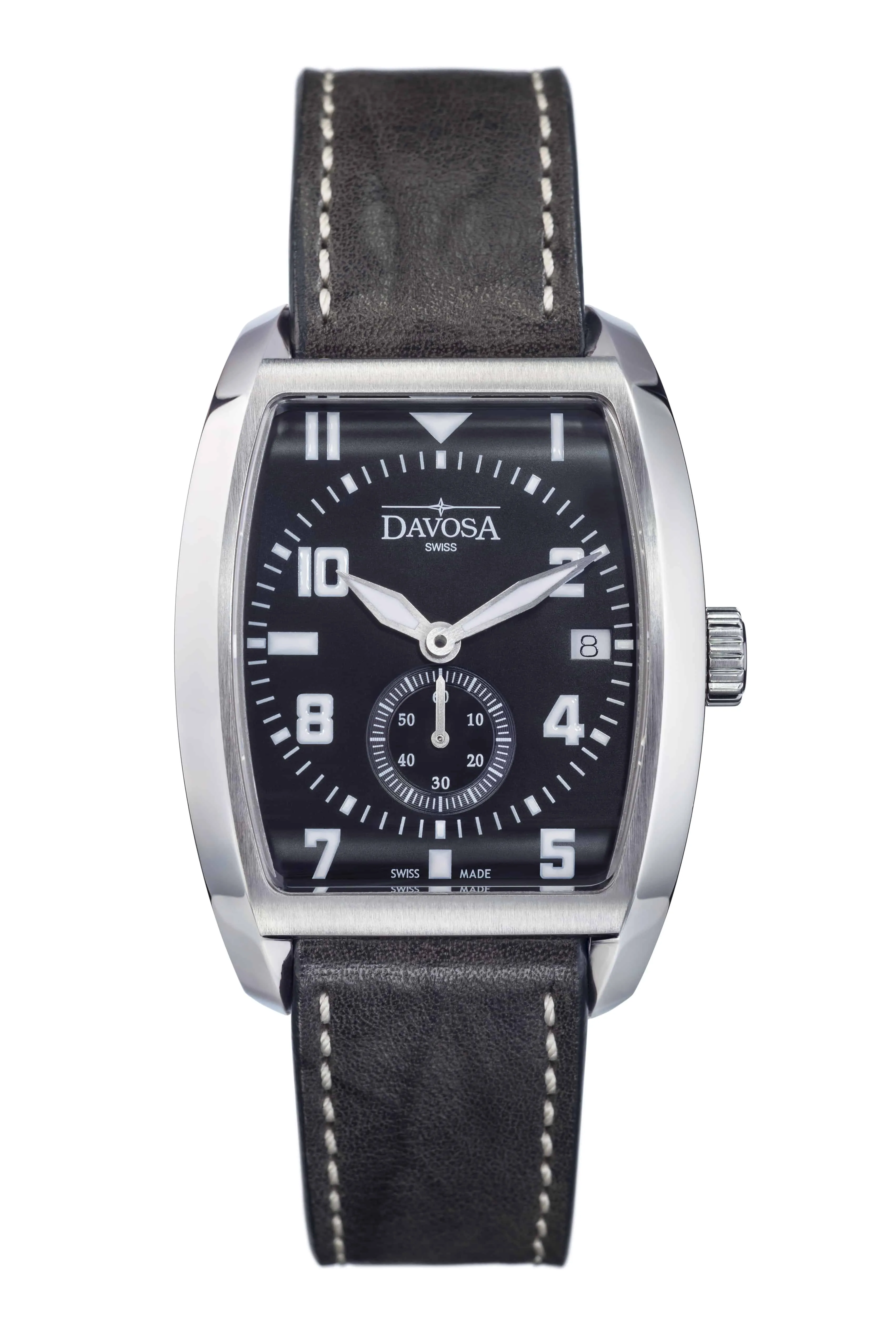 Evo 1908 Automatic Swiss-Made Black Executive Watch 16157556