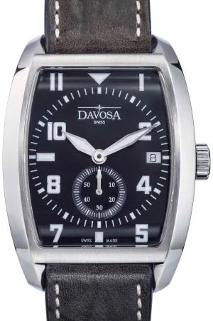 Evo 1908 Automatic Swiss-Made Black Executive Watch 16157556