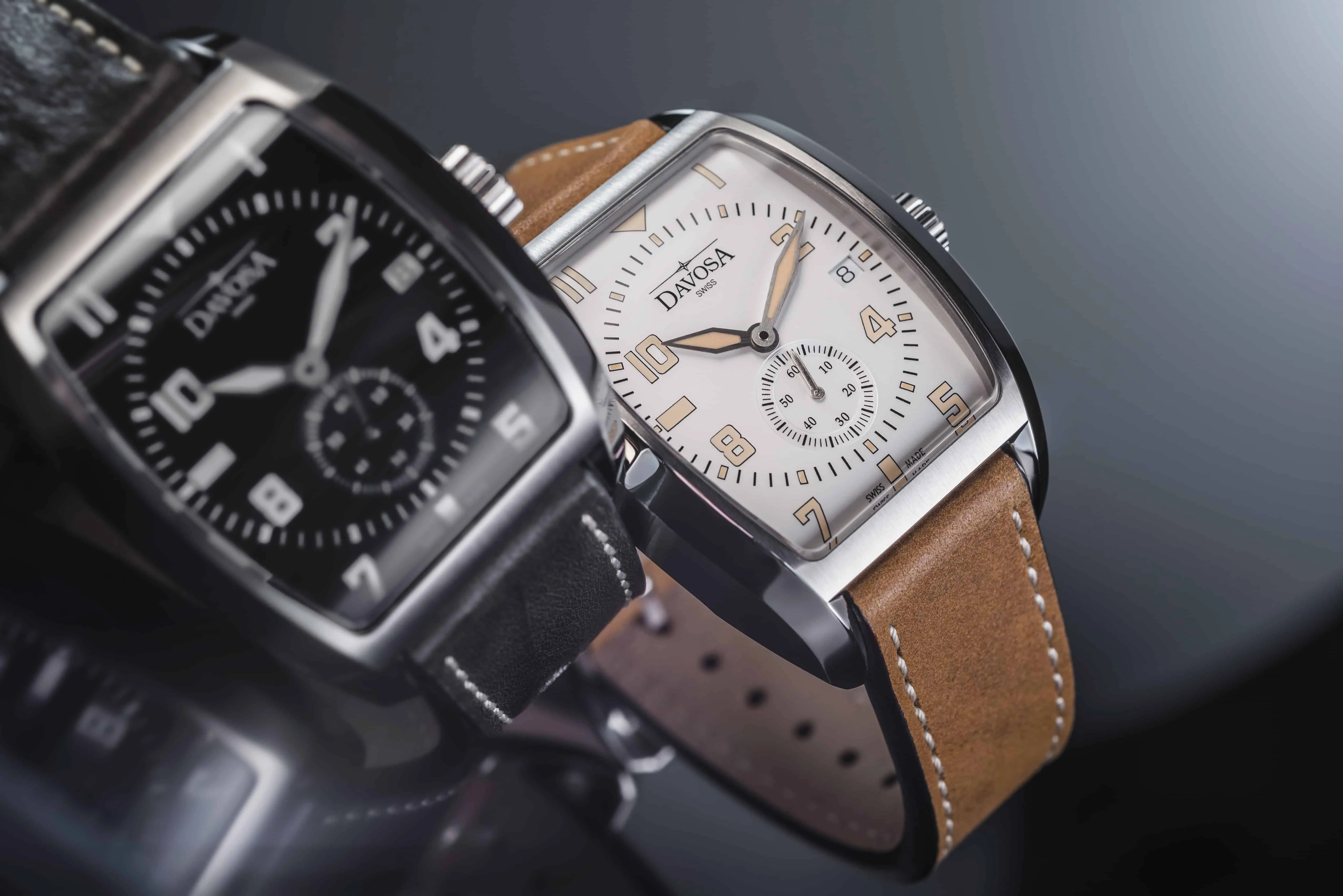 Evo 1908 Automatic Swiss-Made Black Executive Watch 16157556