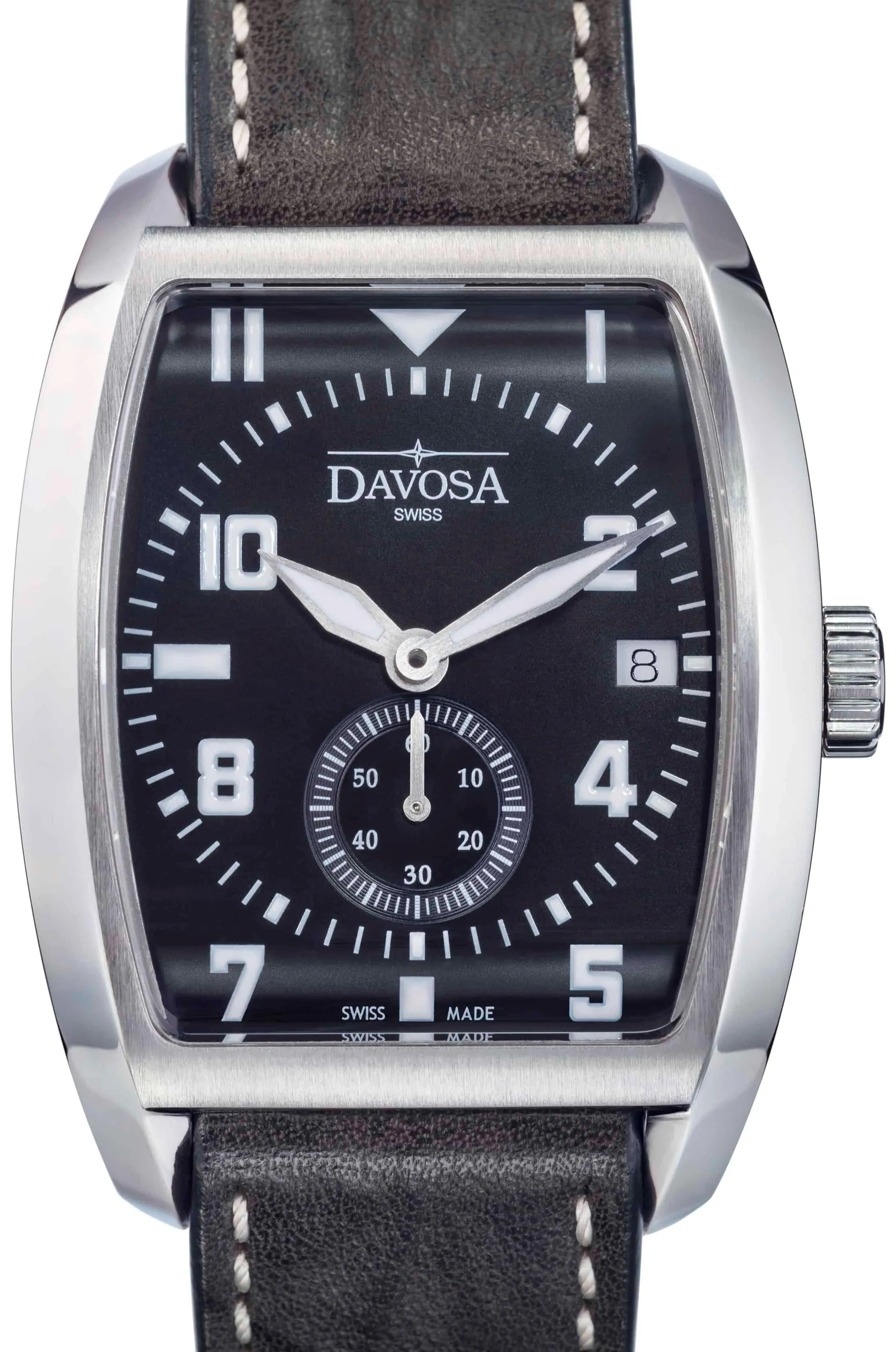 Evo 1908 Automatic Swiss-Made Black Executive Watch 16157556