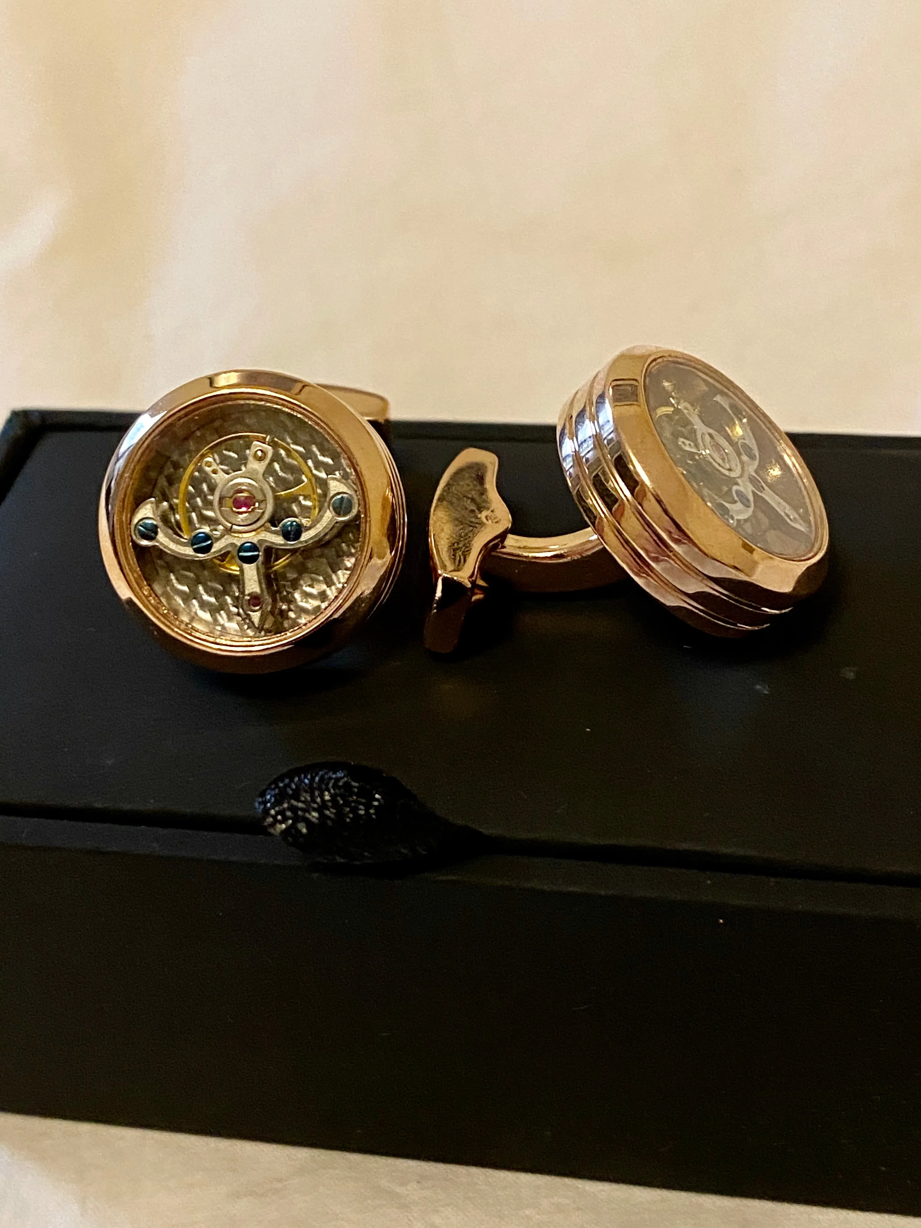 Faioki Cufflinks with balance wheel