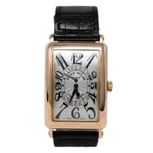 Franck Muller Long Island Rose Gold 45mm Off White Arabic Numeral Dial Watch Reference #: 1100 DS R