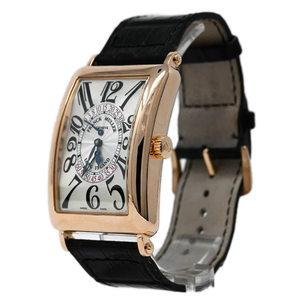 Franck Muller Long Island Rose Gold 45mm Off White Arabic Numeral Dial Watch Reference #: 1100 DS R
